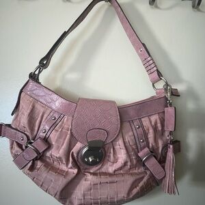 Elegant Pink Shoulder Bag